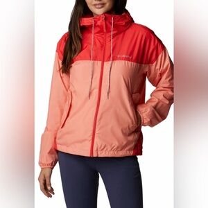 Columbia Women's Flash Challenger Fleece Lined Windbreaker Jacket